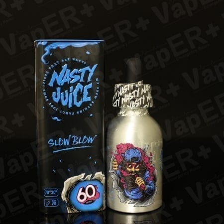 Picture of Slow Blow 60ml E-Liquid By Nasty Juice
