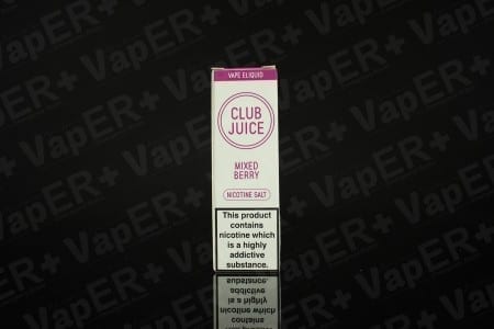 Picture of Mixed Berry E-Liquid by Club Juice Salt