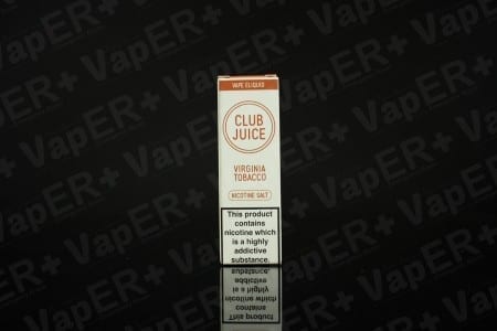Picture of Virginia Tobacco E-Liquid by Club Juice Salt