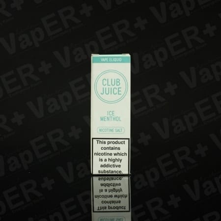Picture of Ice Menthol E-Liquid by Club Juice Salt