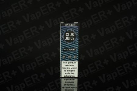 Picture of Berry Menthol E-Liquid by Club Juice