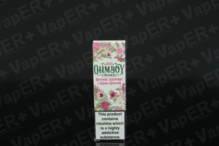 Picture of Rhubarb, Raspberry and Orange Blossom E-Liquid By Ohm Boy Salts