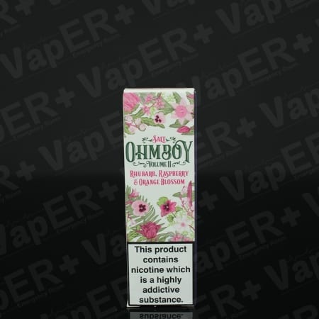 Picture of Rhubarb, Raspberry and Orange Blossom E-Liquid By Ohm Boy Salts
